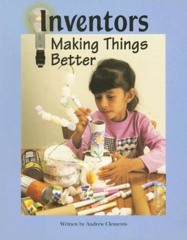 Book cover for "Inventors" by Andrew Clements