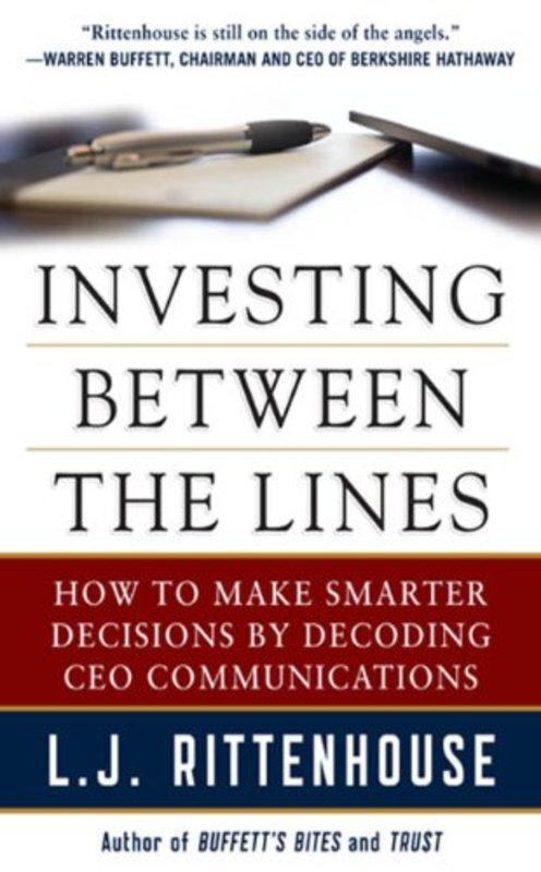 Book cover for "Investing Between the Lines" by L.J. Rittenhouse