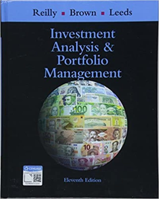 Book cover for "Investment Analysis and Portfolio Management" by Frank K. Reilly