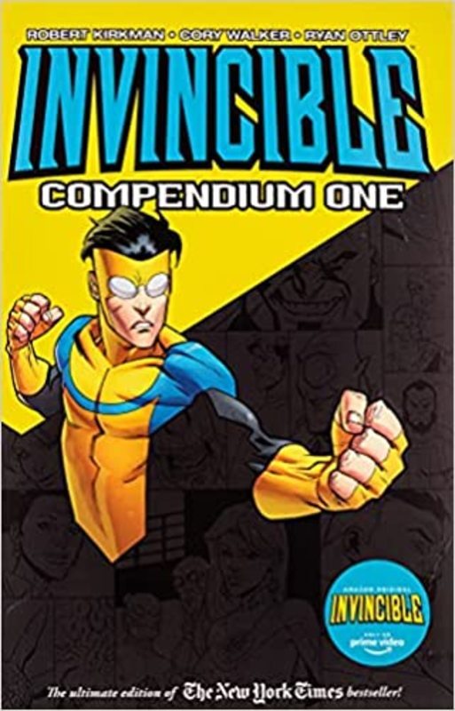 Book cover for "Invincible" by Robert Kirkman