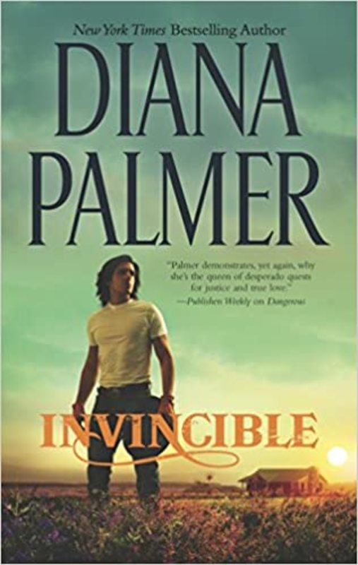 Book cover for "Invincible" by Diana Palmer
