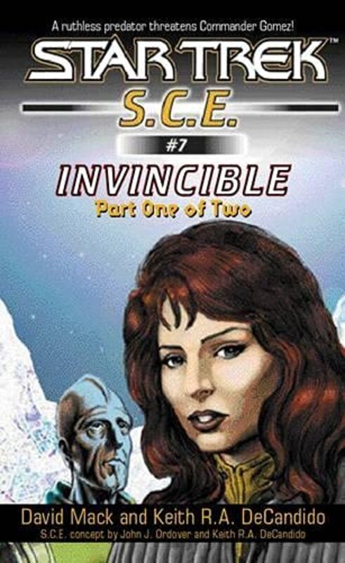 Book cover for "Invincible, Part 1" by David Mack