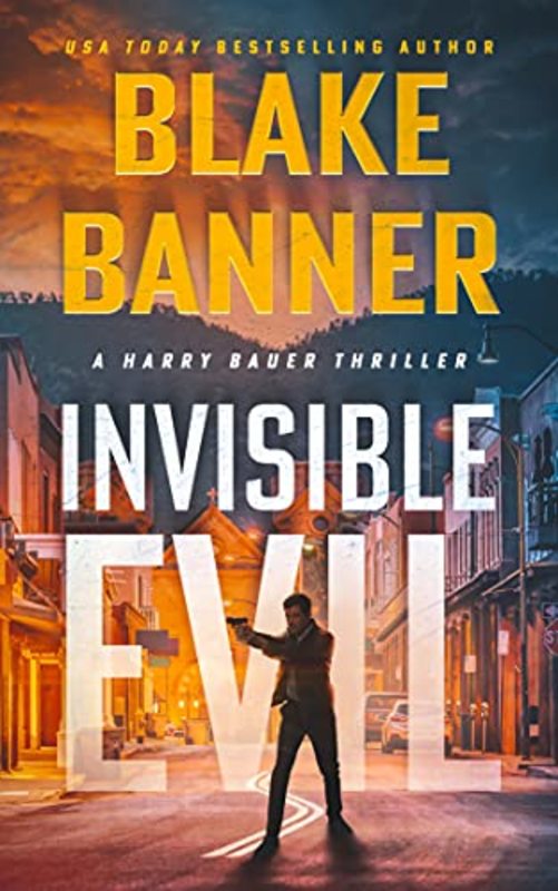 Book cover for "Invisible Evil" by Blake Banner