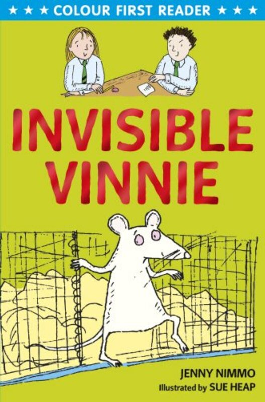 Book cover for "Invisible Vinnie" by Jenny Nimmo