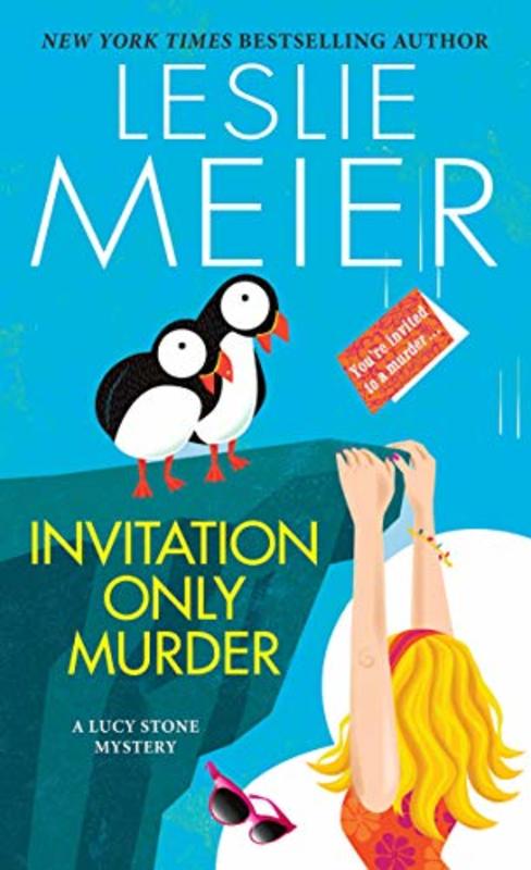 Book cover for "Invitation Only Murder" by Leslie Meier