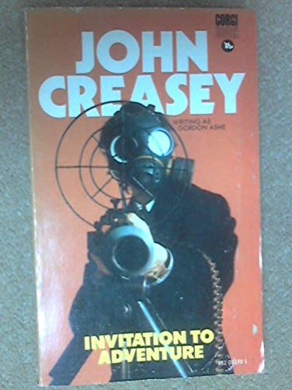 Book cover for "Invitation to Adventure" by John Creasey