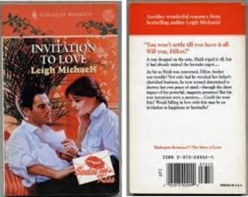 Book cover for "Invitation to Love" by Rita Bradshaw