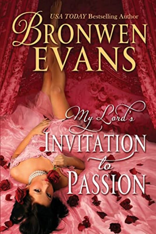 Book cover for "Invitation to Passion" by Bronwen Evans