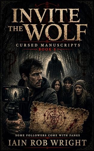 Book cover for "Invite the Wolf" by Iain Rob Wright