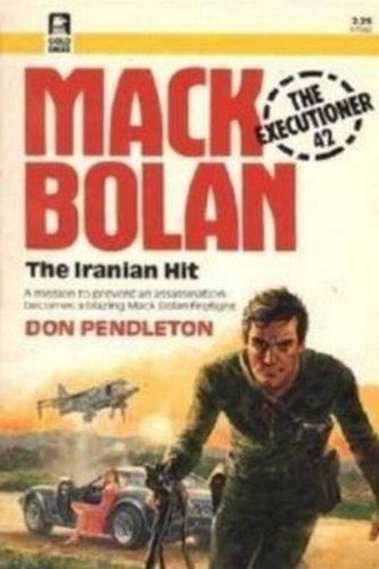 Book cover for "Iranian Hit" by Don Pendleton