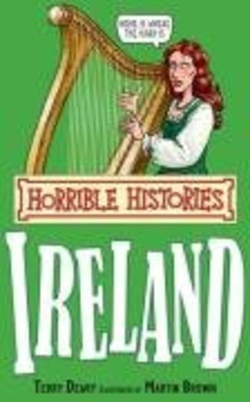 Book cover for "Ireland" by Terry Deary