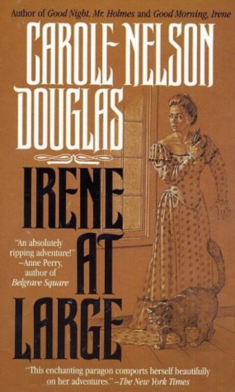 Book cover for "Irene At Large" by Carole Nelson Douglas