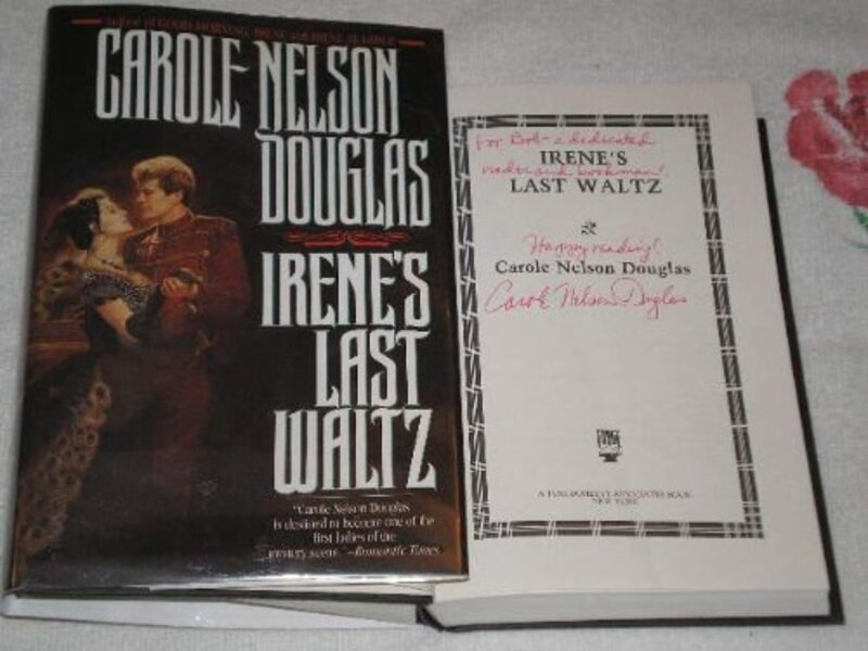 Book cover for "Irene's Last Waltz" by Carole Nelson Douglas