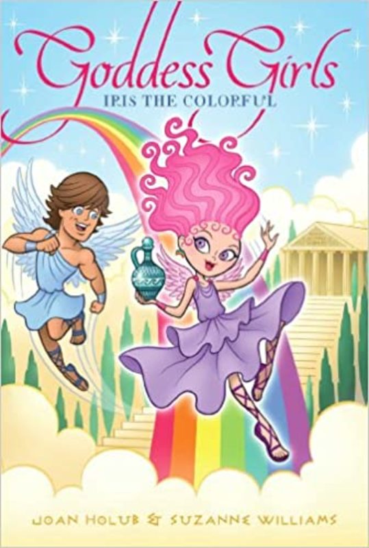 Book cover for "Iris the Colorful" by Suzanne Williams