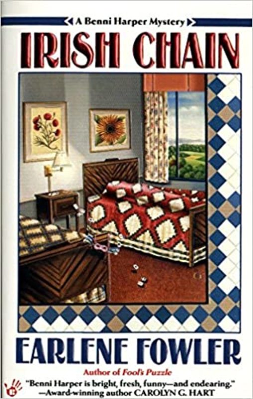 Book cover for "Irish Chain" by Earlene Fowler