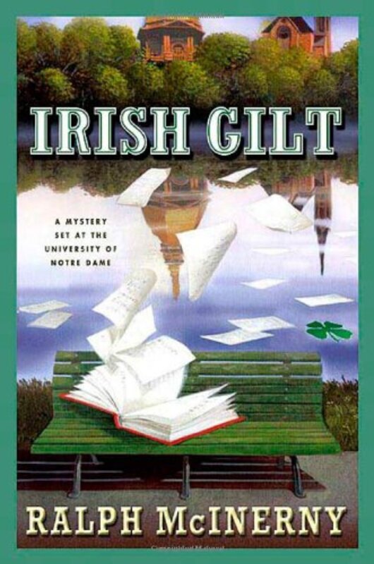 Book cover for "Irish Gilt" by Ralph McInerny