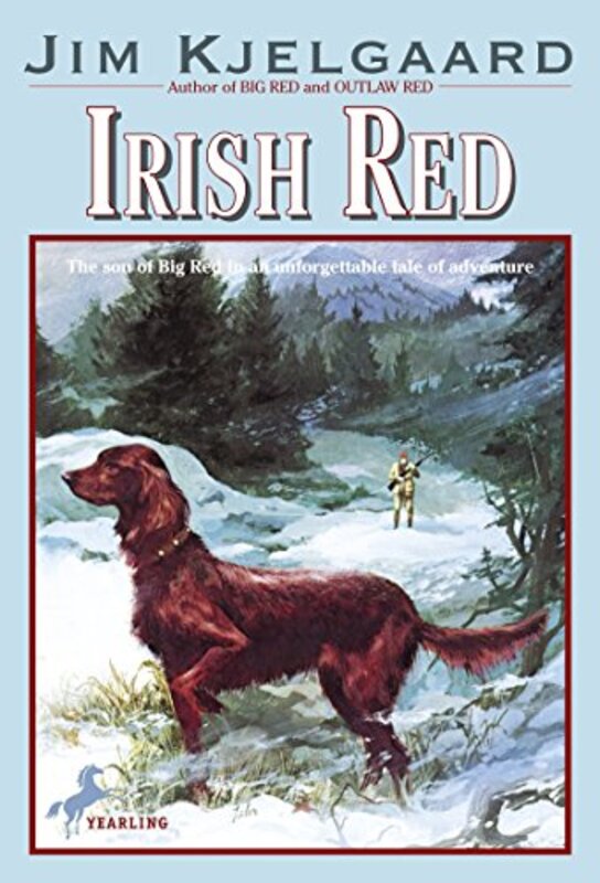 Book cover for "Irish Red" by Jim Kjelgaard
