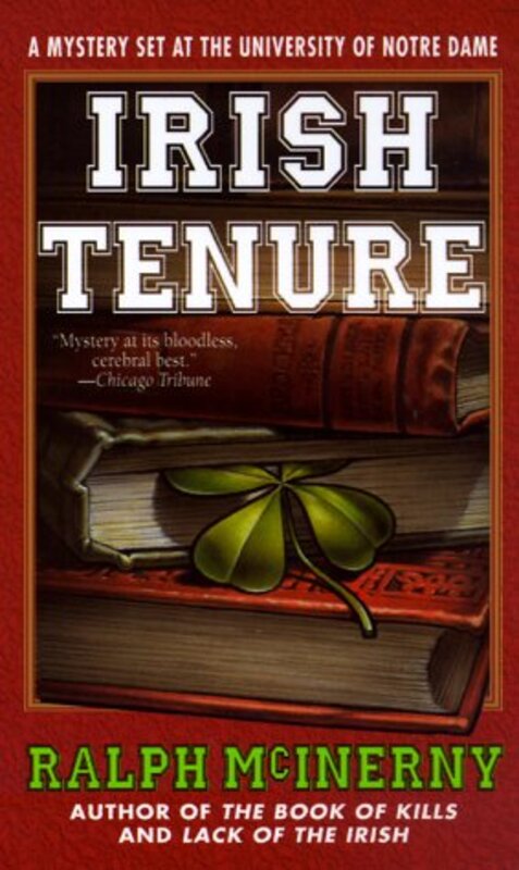 Book cover for "Irish Tenure" by Ralph McInerny