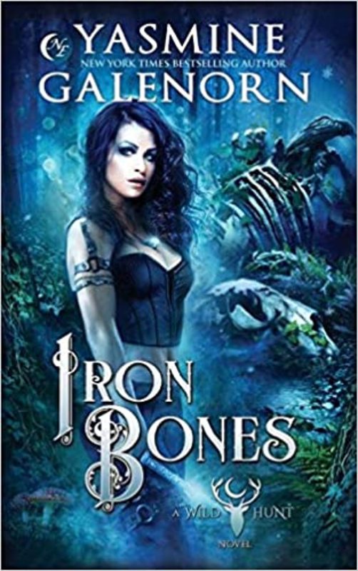 Book cover for "Iron Bones" by Yasmine Galenorn