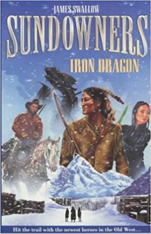 Book cover for "Iron Dragon" by James Swallow