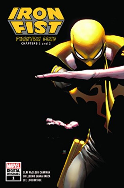 Book cover for "Iron Fist: Phantom Limb" by Clay Chapman