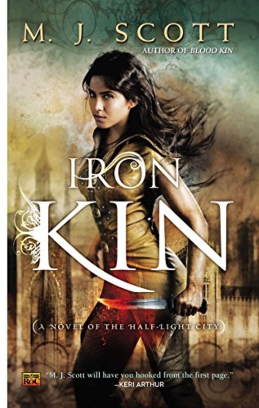 Book cover for "Iron Kin" by MJ Scott
