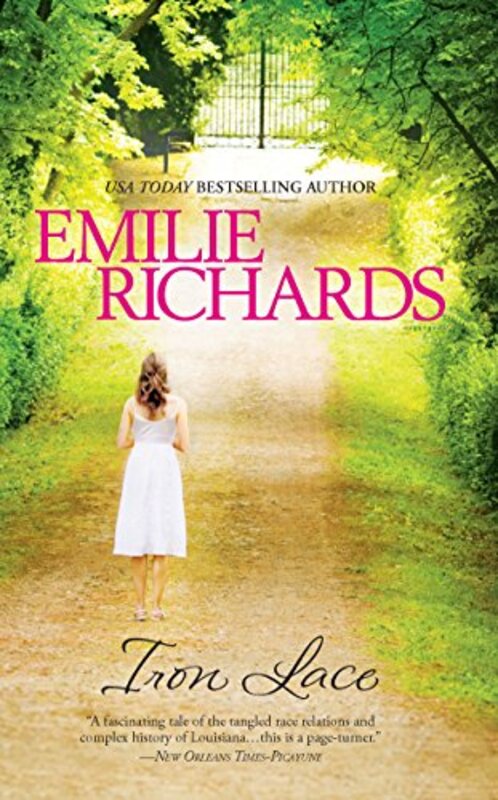 Book cover for "Iron Lace" by Emilie Richards