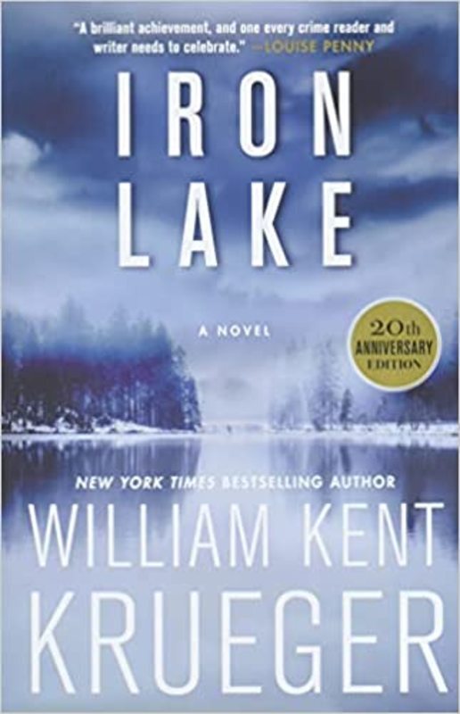 Book cover for "Iron Lake" by William Kent Krueger