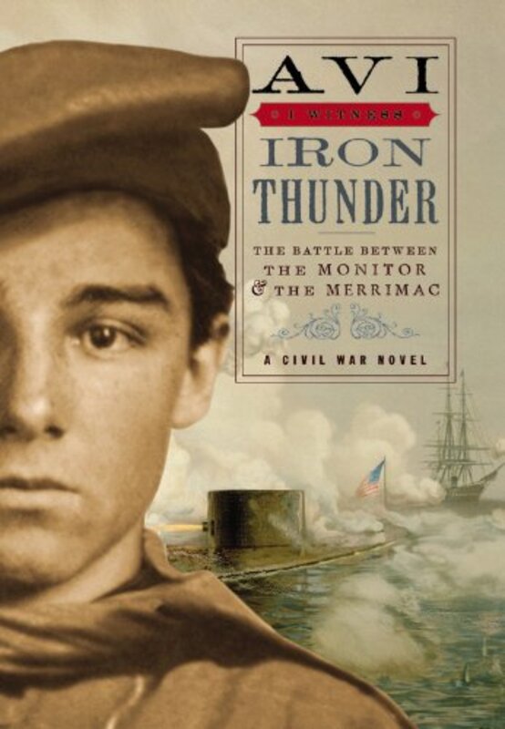 Book cover for "Iron Thunder" by Avi