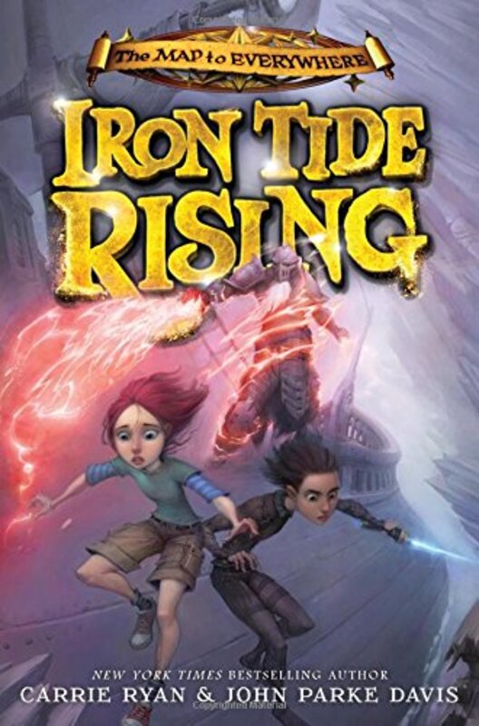 Book cover for "Iron Tide Rising" by Carrie Ryan