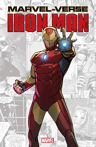 Book cover for "Iron Man" by Noelle Stevenson