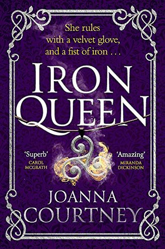 Book cover for "Iron Queen" by Anna Stuart