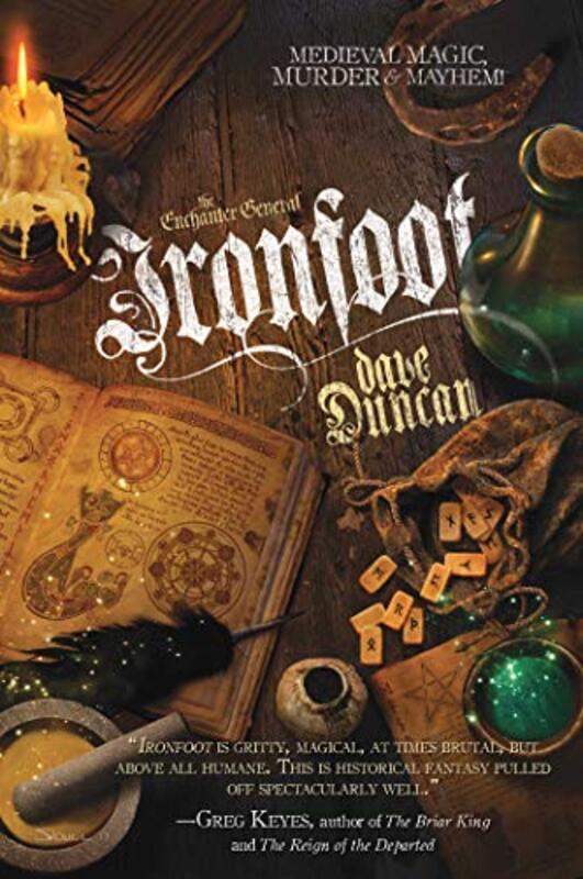 Book cover for "Ironfoot" by Dave Duncan