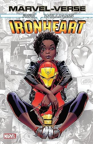 Book cover for "Ironheart" by Noelle Stevenson