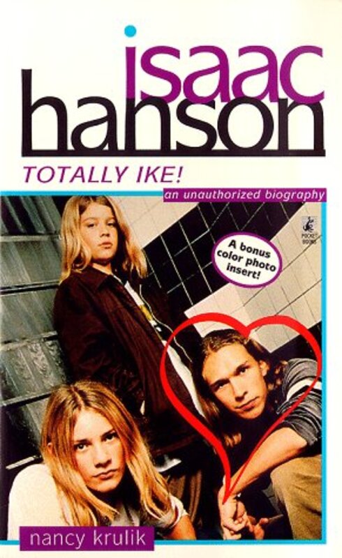 Book cover for "Isaac Hanson" by Nancy Krulik