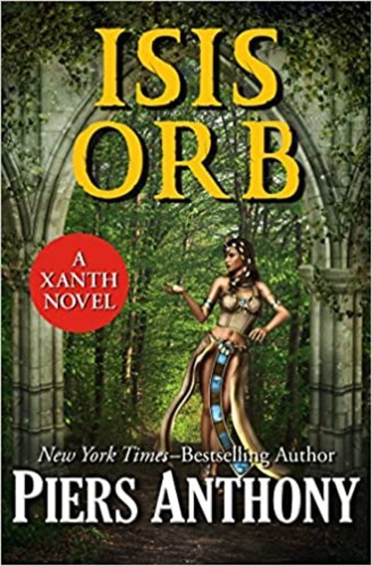 Book cover for "Isis Orb" by Piers Anthony