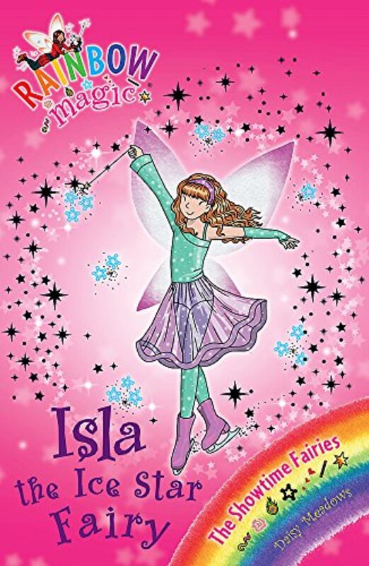 Book cover for "Isla the Ice Star Fairy" by Daisy Meadows