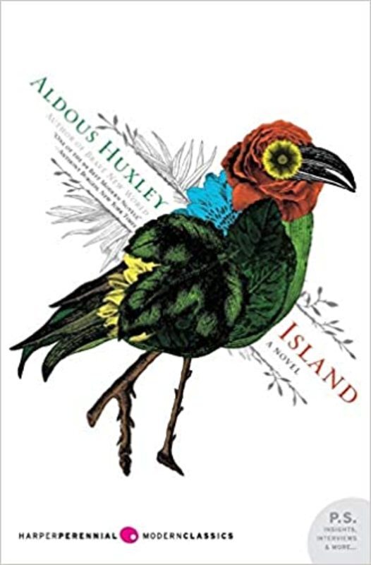Book cover for "Island" by Aldous Huxley