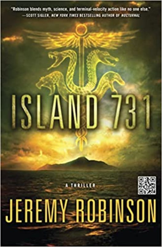 Book cover for "Island 731" by Jeremy Robinson