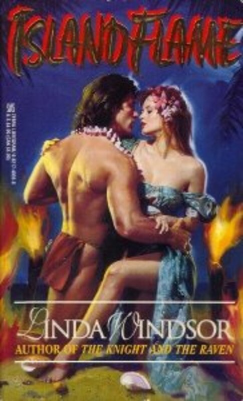Book cover for "Island Flame" by Linda Windsor