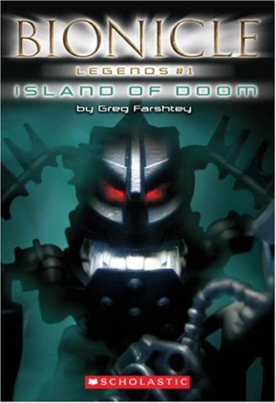 Book cover for "Island of Doom" by Greg Farshtey