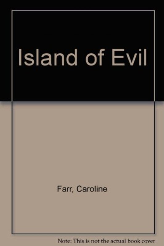 Book cover for "Island of Evil" by Carter Brown