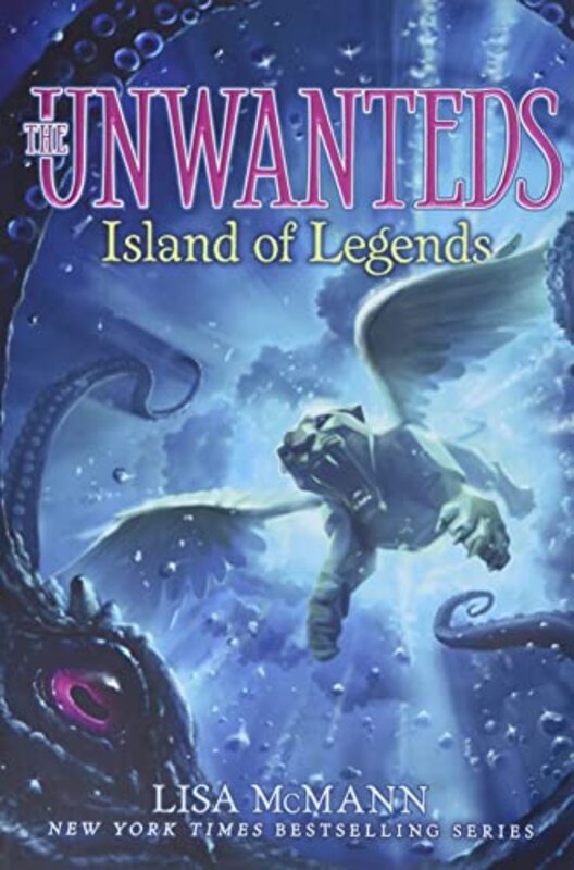 Book cover for "Island of Legends" by Lisa McMann