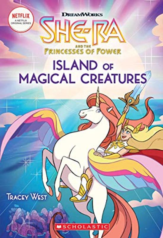 Book cover for "Island of Magical Creatures" by Tracey West
