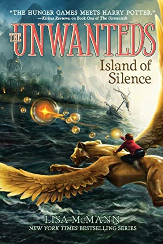 Book cover for "Island of Silence" by Lisa McMann