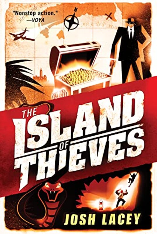 Book cover for "Island of Thieves" by Josh Lacey