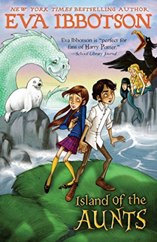 Book cover for "Island of the Aunts" by Eva Ibbotson
