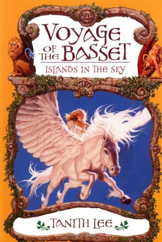 Book cover for "Islands in the Sky" by Tanith Lee