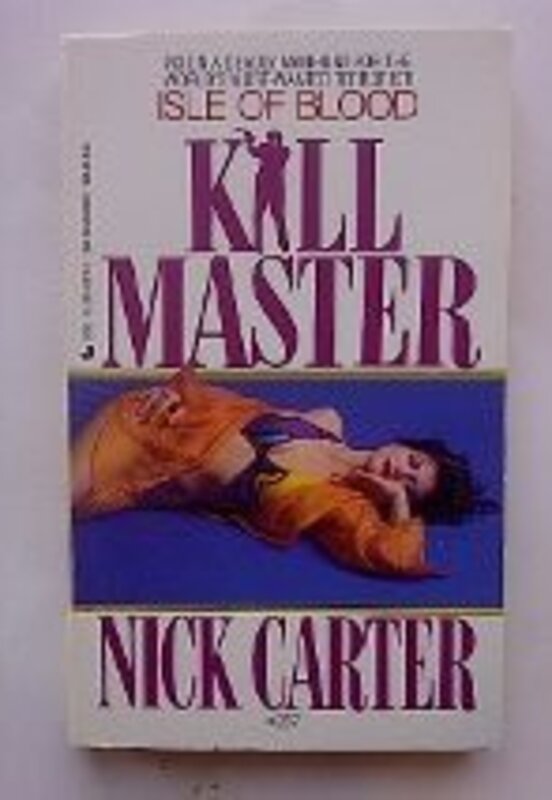 Book cover for "Isle of Blood" by Nick Carter