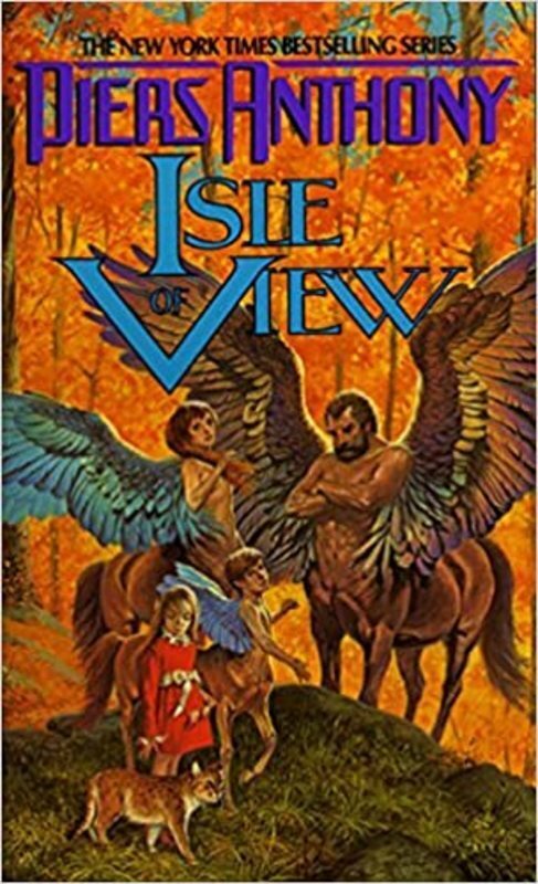 Book cover for "Isle of View" by Piers Anthony